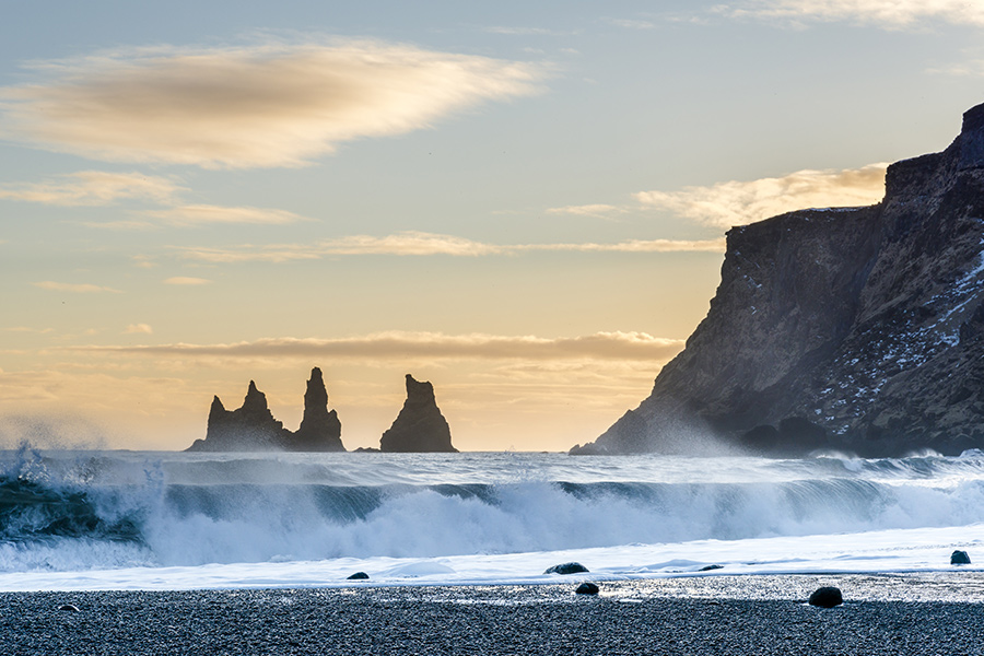 The town of Vík will be flooded if Katla ever explodes.